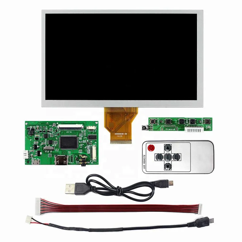 H DMI LCD Controller Board VS-TY2660H-V812 with 50P TTL Interface 8inch AT080TN64 800X480 LCD Screen