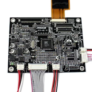 LCD Controller Board with Revering, 8inch 1024x600 LCD panel ZJ080NA-08A