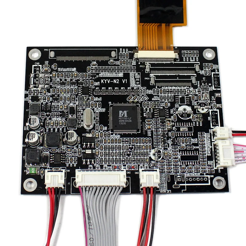 LCD Controller Board with Revering, 8inch 1024x600 LCD panel ZJ080NA-08A