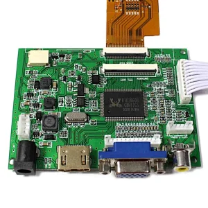 H DMI+VGA+2AV LCD Controller Board VS-TY2662-V5+7inch 1024X600 LCD Screen With Resistive Touch Panel lcd display panels transparent lcd display lcd smart board