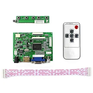 HDMI VGA 2AV LCD Board Work for 8inch 40Pin 1024x768 LCD Screen HDMI VGA 2AV  LCD Control   Board VSTY2662V1 8.4inch AA084VC03 640x480 LCD panel 50Pin TTL Connector  LCD display