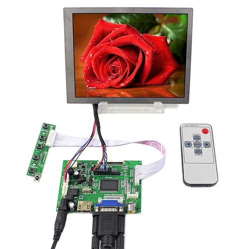 6.5inch 640X480 LCD Screen with HD MI VGA 2AV LCD Controller Board