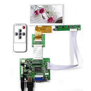 LCD Controller board with 4.3inch AT043TN24 480x234 LCD Screen