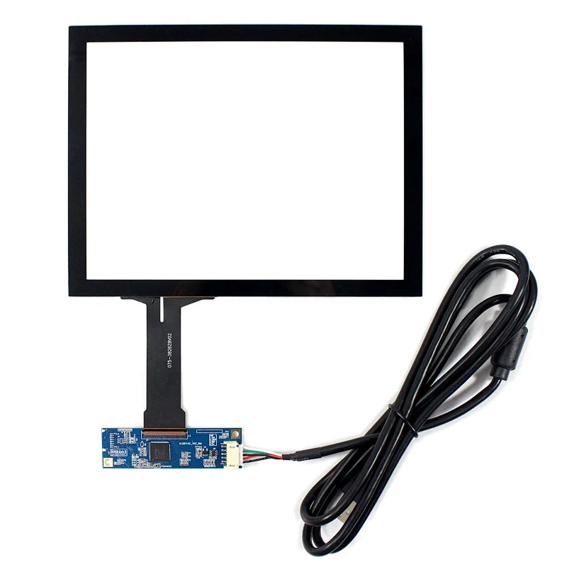 8inch Capacitive Touch Panel Support 10 points Muti-Touch work for 800x600 1024X768 4:3 LCD Screen