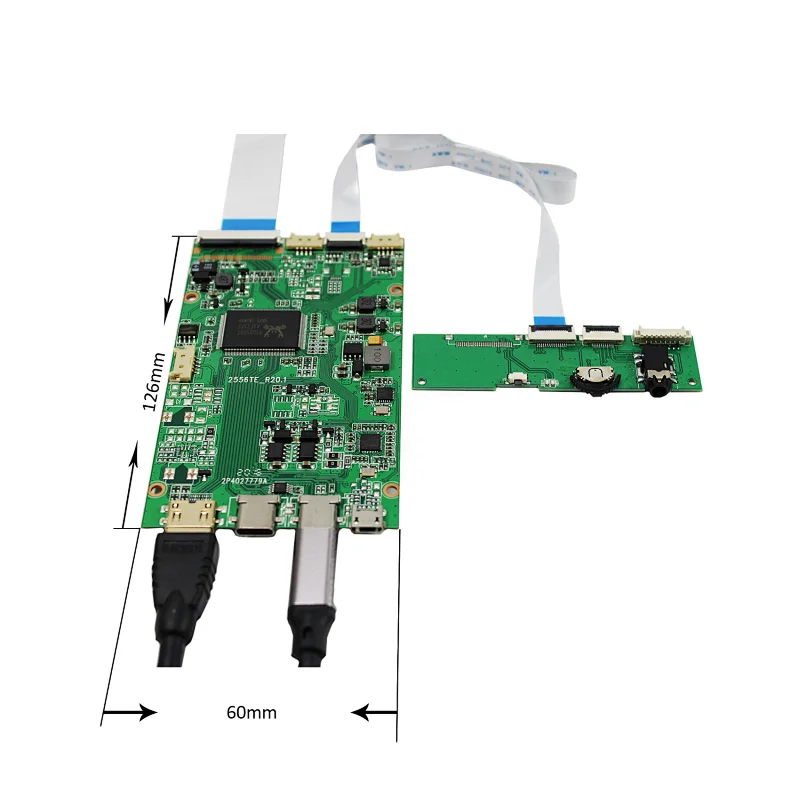 HDMI Type C lcd Control Board Work for 30Pin EDP 11.6inch/13.3inch/14inch/15.6inch/17.3inch 1920x1080 LCD Screen