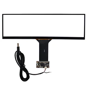12.6inch Capacitive 10 points Muti-Touch work for 12.6inch 1920x515 NV126B5M-N41 LCD Screen