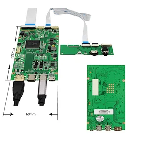 HDMI Type C lcd Control Board Work for 30Pin EDP 11.6inch/13.3inch/14inch/15.6inch/17.3inch 1920x1080 LCD Screen