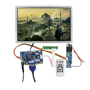 12.1inch AA121TD02 1280x800 high brightness LCD Screen with HD MI+USB+VGA LCD Controller Board