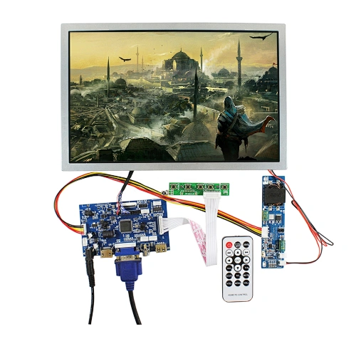 12.1inch AA121TD02 1280x800 high brightness LCD Screen with HD MI+USB+VGA LCD Controller Board