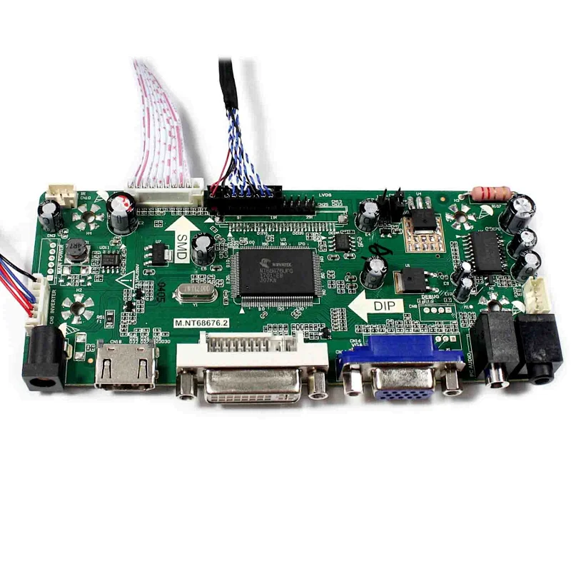 6.5inch 640x480 tft lcd G065VN01 V2 with LCD Controller Board M.NT68676.2A