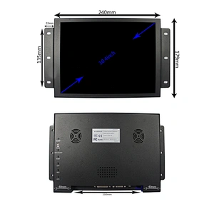 LCD Monitor Monitors 10.4inch 800x600 LCD Monitor with HD-MI DVI VGA for POS  PC