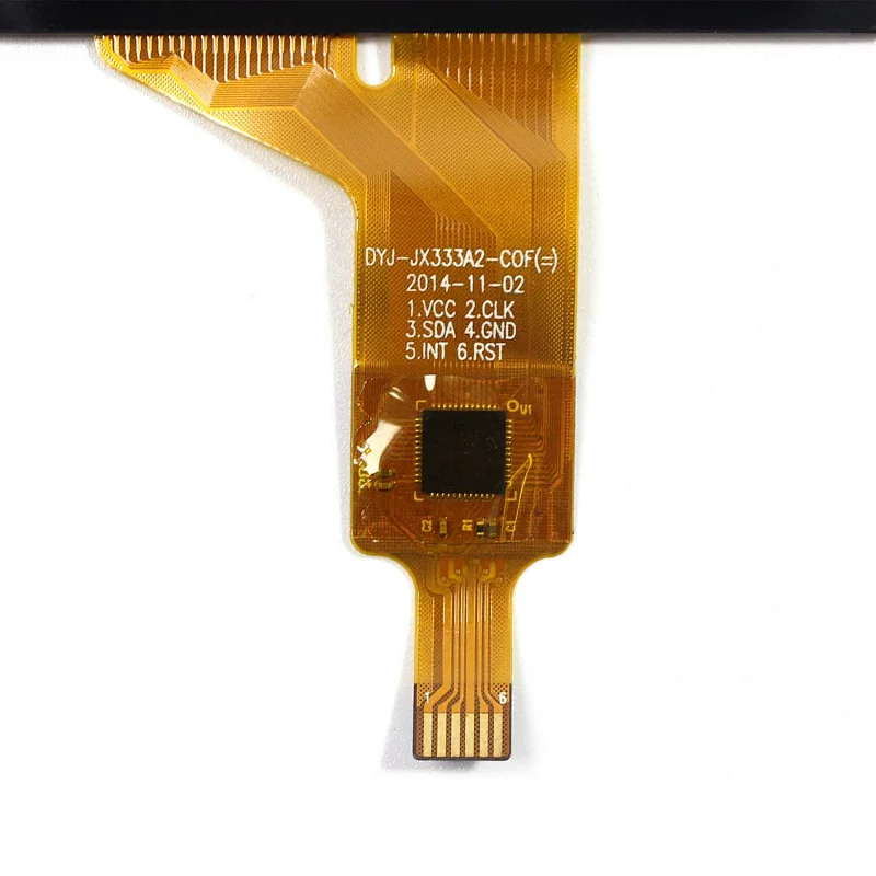 7 inch 800x480 capacitive touch screen with i2c interface