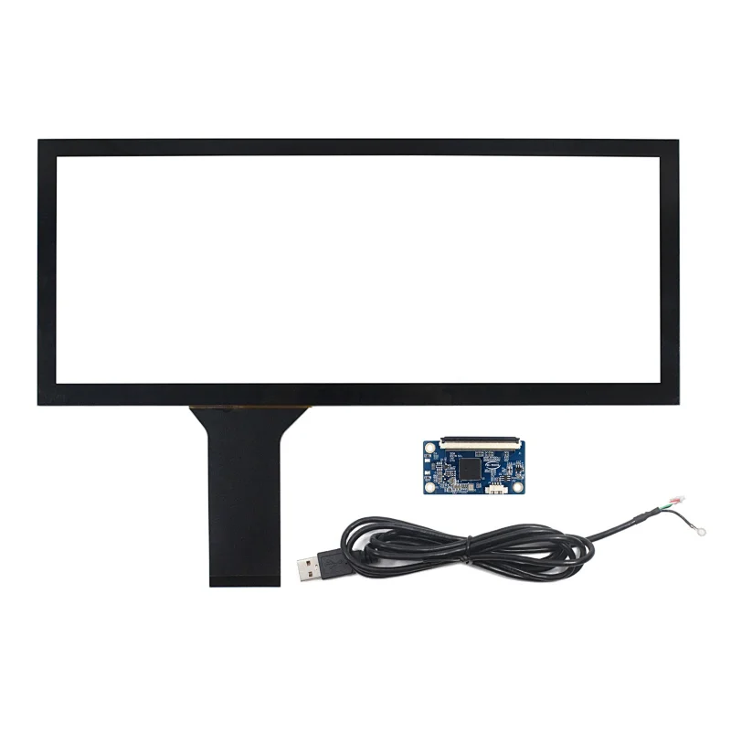 12.3inch Capacitive Touch Panel work for 12.3inch 1280x480 1290x720 LCD Screen