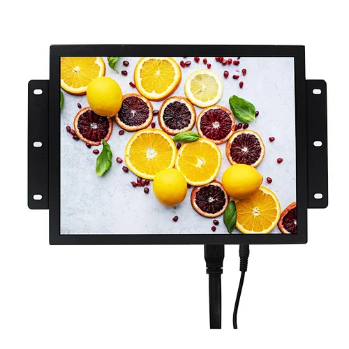 LCD Monitor 12.1inch 800x600 LED Backlight LCD Monitor Metal Case Industiral Monitor for POS car