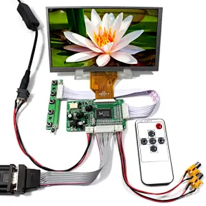 lcd control circuit board 6.5inch 800x480 colour tft lcd AT065TN14