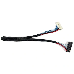 DF19-14P 2ch 6bit LVDS cable Length=250mm Compatible Work With: LTM10C306L LTM10C306K LTM10C306S LTM10C306Y