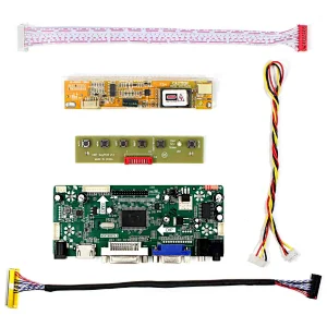 HD MI DVI VGA AUDIO LCD Board Work for 22inch 1680x1050 LVDS Interface LCD Screen
