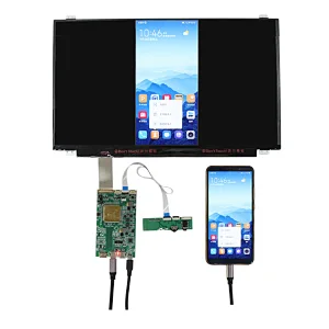 Type C HDMI LCD Controller Board Compatible With 15.6 inch 3840x2160 4K LCD Screen  NV156QUM-N44  NV156QUM-N32