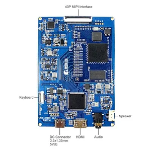 7 in HX7002A 1200X1920 IPS MIPI LCD Screen HD MI LCD Controller Board Speaker without backlight for 3D printer