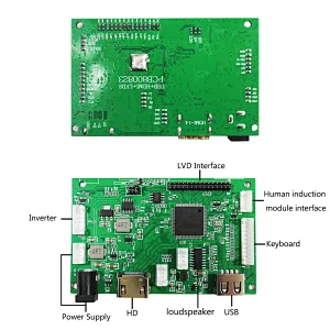 5.6inch LTD056ET3A 1024X600 LCD Screen with HD-MI USB LCD Controller Board