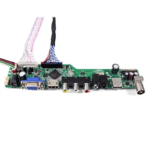 HD MI VGA AV USB RF LCD Controller Board T.V56.03 for 21.5inch 1920x1080 lcd screen