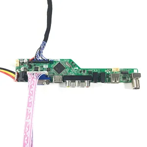 HD MI VGA AV USB RF TV Board Work for 15.4