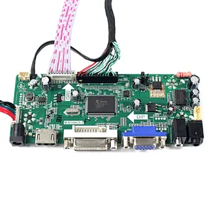 HD MI VGA DVI LCD Controller Board M.NT68676 for 42 inch 1920x1080 LC420EUN with Power Supply Board For Backlight MP118TFL42