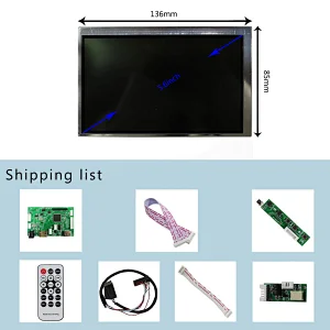 5.6inch LTD056ET3A 1024X600 LCD Screen with HD-MI USB LCD Controller Board