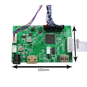 HD-MI.USB LCD Controller Board for 30Pin LVDS 15.6inch 17inch 1920x1080 B156HW01 V.0/V.4/V.7 B156HW02  LP173WF1 N173HGE-L21