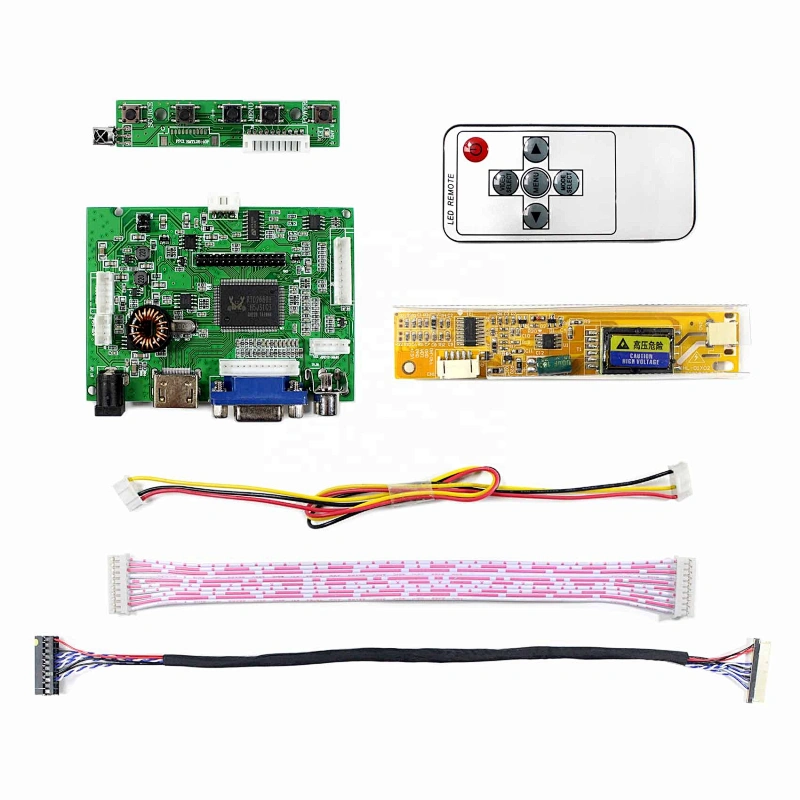 HD MI VGA 2AV LCD Board Work for LVDS Interface 12.1inch 1024x768 HT12X12-100 HT12X21-230 LP121X05 LTN121XF-L01LCD Screen