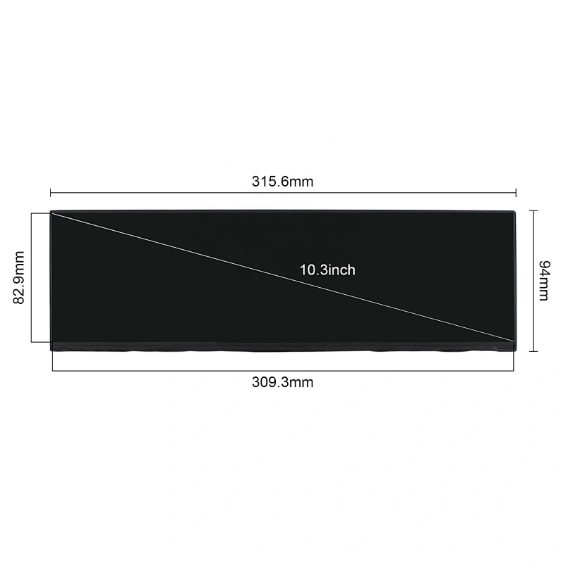 12.6inch NV126B5M-N41 1920X515 LCD Screen 12.6