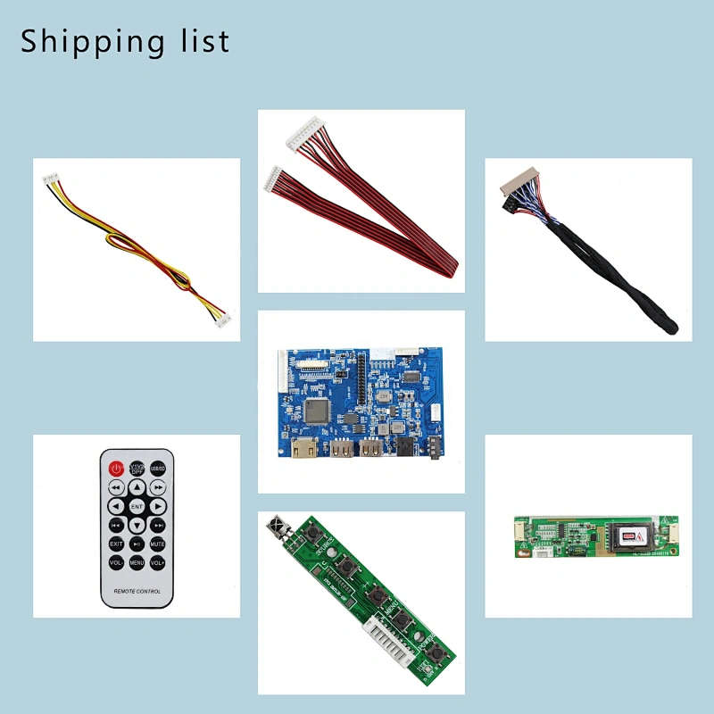 HD MI USB Android LCD Controller Board Compatible Work With 18.5inch 1920x1080  G185HAN01.0