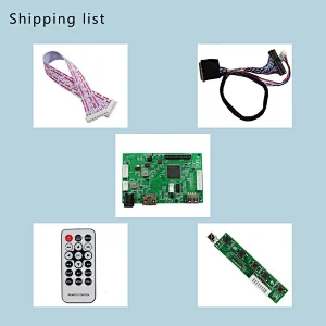 HD-MI.USB LCD Controller Board for 30Pin LVDS 15.6inch 17inch 1920x1080 B156HW01 V.0/V.4/V.7 B156HW02  LP173WF1 N173HGE-L21