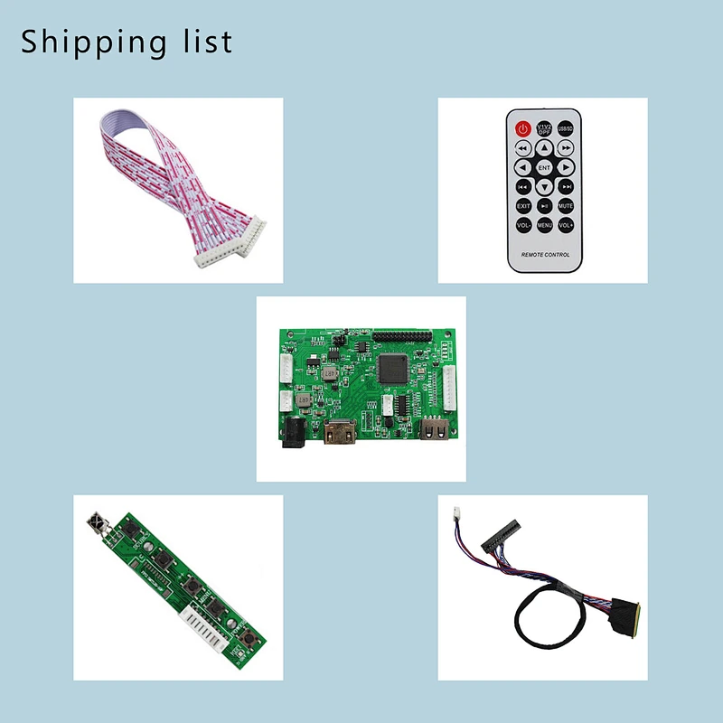  VSDISPLAY 30 Pins edp Signal Cable for 11.6 14 15.6 17  1366x768 1920x1080 eDP LCD Screen : Electronics