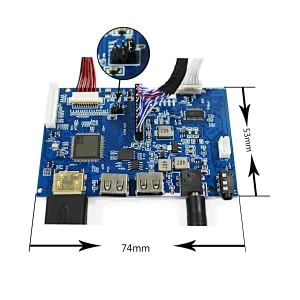 18.4inch IPS CLAA184FP01 1920X1080  LCD Screen with HD-MI USB Android LCD Controller Board