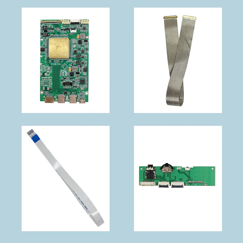 Type C HDMI LCD Controller Board Compatible With 15.6 inch 3840x2160 4K LCD Screen  NV156QUM-N44  NV156QUM-N32