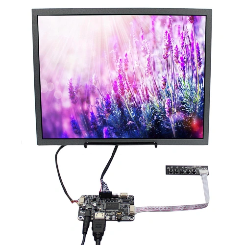 15inch DV150X0M-N10 1024x768 Contrast Ratio 1000:1 Full Viewing Angle LCD Screen with HD-MI LCD Controller Board