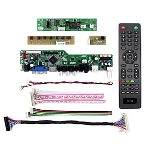 HD MI VGA AV USB RF LCD Controller Board T.V56.03 for 21.5inch 1920x1080 lcd screen