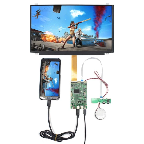 lcd display circuit board with 15.6" NV156FHM-T10 1920X1080 LCD Screen