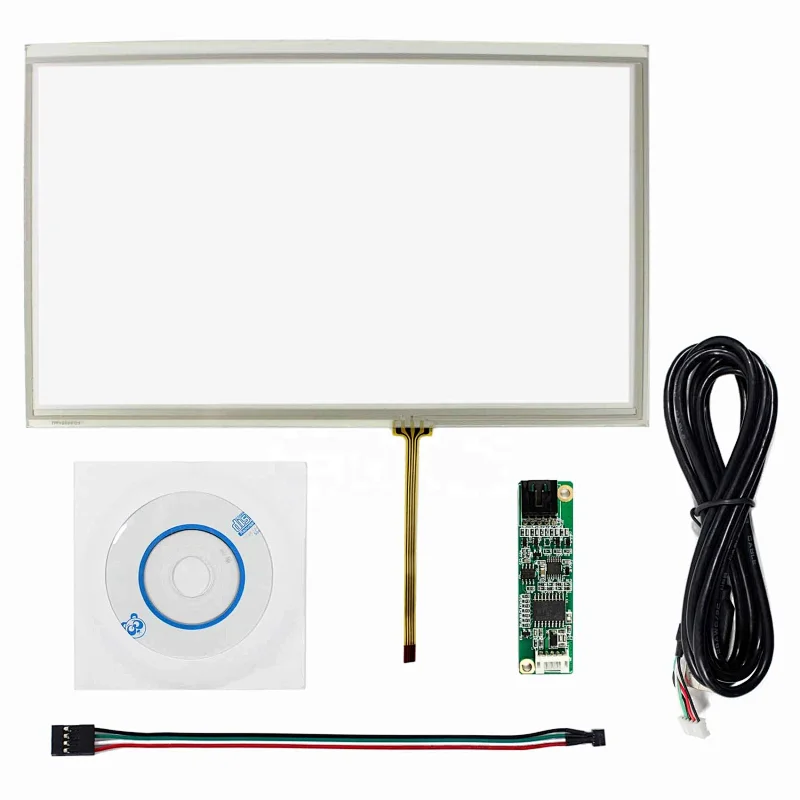 10.1inch 4-Wire Resistive Touch Panel Screen VS101TP-A1 with USB Controller Card
