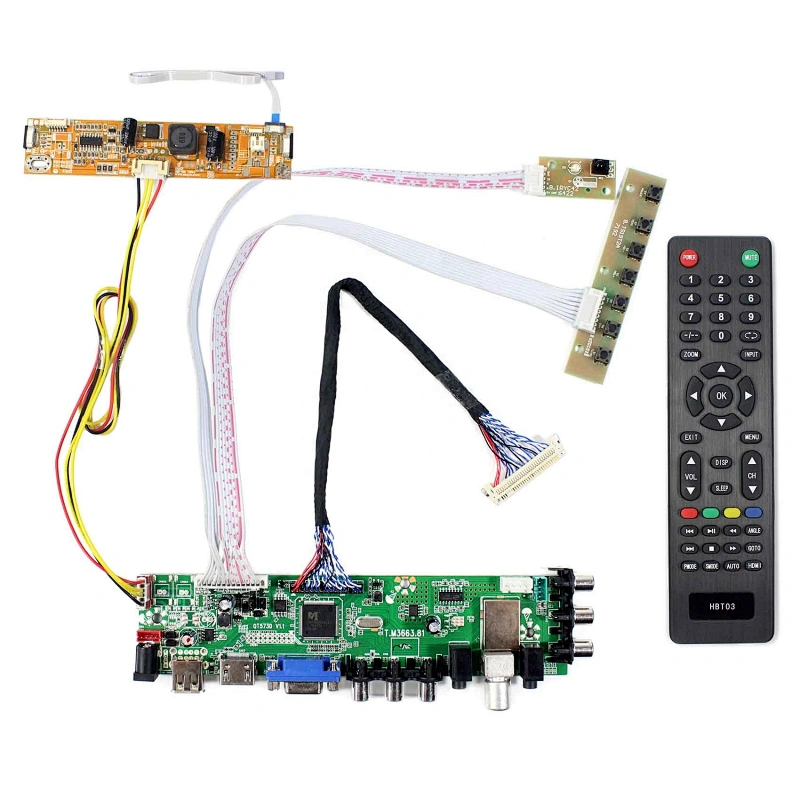 HD MI VGA AV USB ATV DTV LCD Board controller Work for 23inch 1920x1080: M230WF5-TLA1 LM230WF5-TLB1 LM230WF5-TLC1