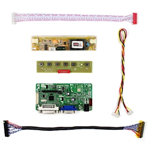 DVI VGA LCD Board Work for LVDS Interface 17inch 1440x900 B170PW02 V0 B170PW04 V0 B170PW07 V0 B170PW07 V1  LCD Screen