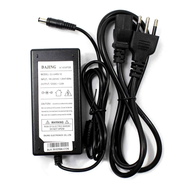 12V 2.6A Power Adapter