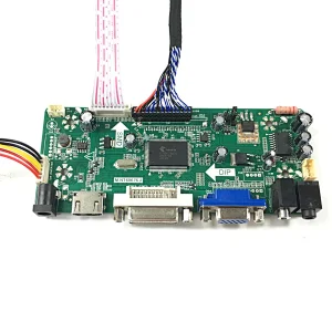 HD MI DVI VGA AUDIO LCD Control Board Work for 14.1inch 15.4inch 1280x800 LVDS Interface LCD Display Screen