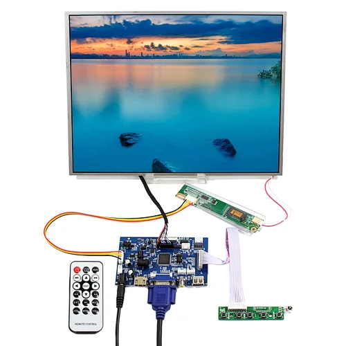 13.3inch TM133XG-02L07A 1024X768 Backlight  CCFL  LCD Screen with HD MI VGA 2AV USB LCD Controller Board