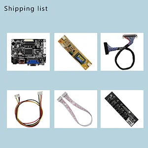 HD-MI VGA AV LCD Controller Board Work for LVDS Interface LCD Screen Compatible Work With 17.1inch 1440x900  LM171W02-TLB2 LCD