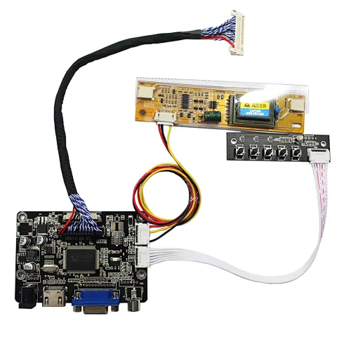 HDMI VGA AV LCD Controller Board Work for LVDS Interface LCD Screen Compatible Work With 17.1inch 1440x900  LM171W02-TLB2 LCD