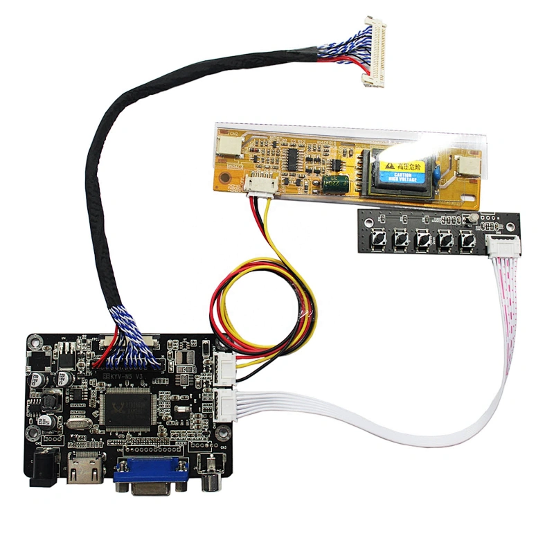 HDMI VGA AV LCD Controller Board Work for LVDS Interface LCD Screen Compatible Work With 17.1inch 1440x900 LM171W02-TLB2 LCD
