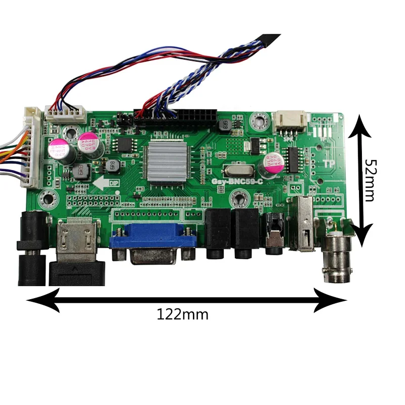 10.1inch B101EW05 1280X800 IPS LCD Screen with HD-MI VGA AV USB LCD Controller Board
