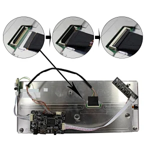 12.3inch HSD123KPW1 1920X720 Protective Glass LCD Screen 12.3